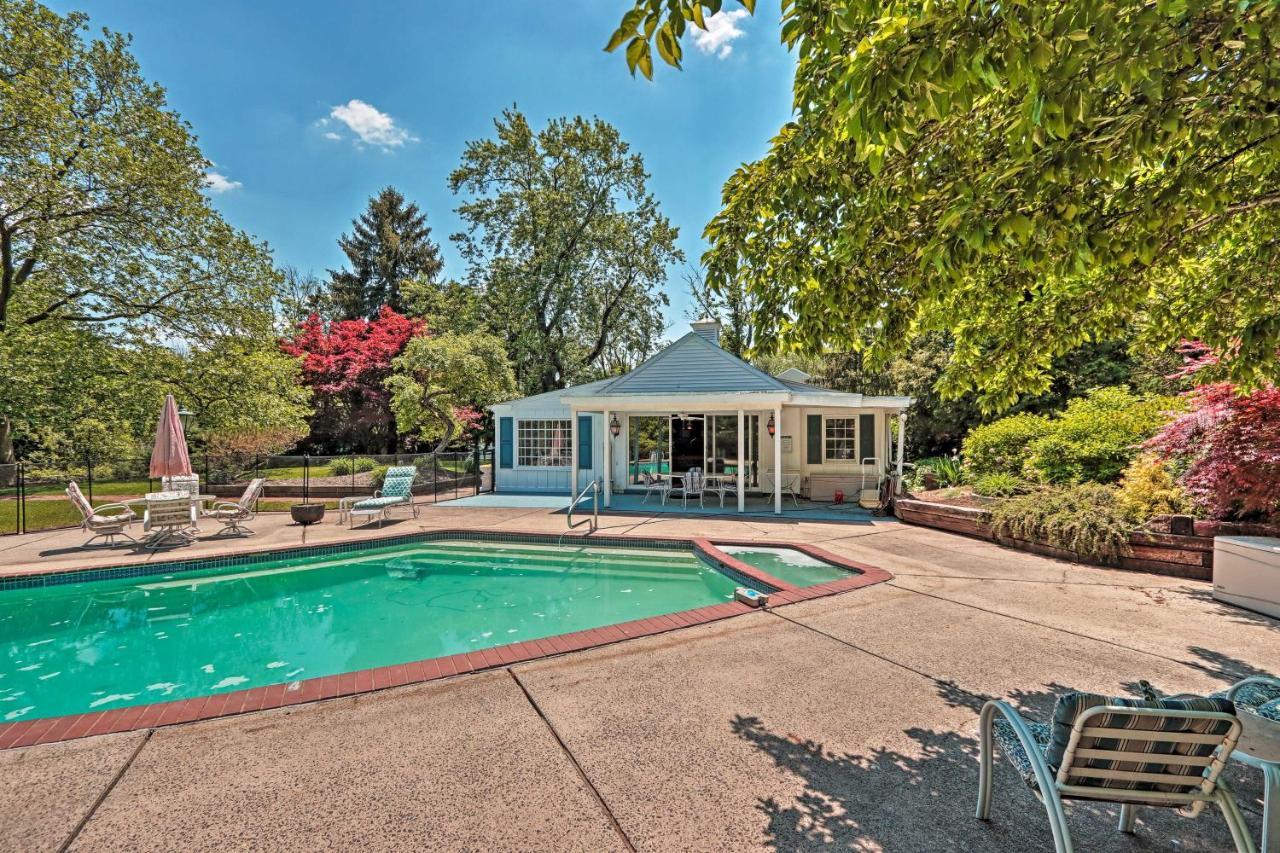 Morgan Hughes Homestead With Game Room And Pool! Lansdale Zewnętrze zdjęcie